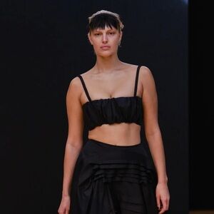 Kelly Bra Black by Molly Goddard